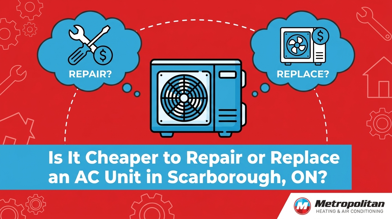 Is It Cheaper to Repair or Replace an AC Unit in Scarborough?