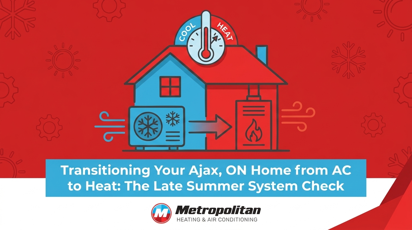 Transitioning Your Ajax Home from AC to Heat: The Late Summer System Check