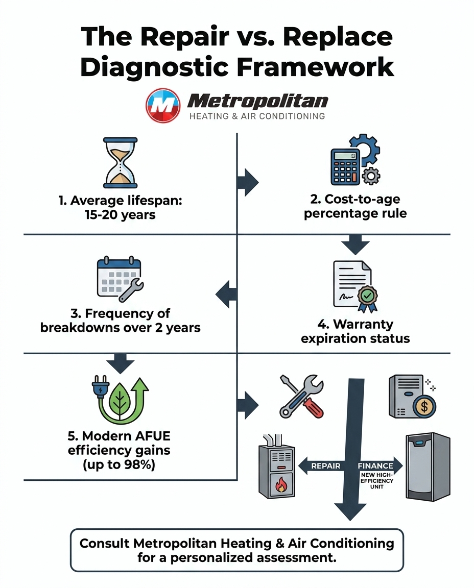 The Repair vs. Replace Diagnostic Framework