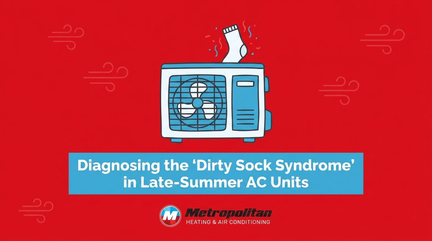 Diagnosing the 'Dirty Sock Syndrome' in Late-Summer AC Units