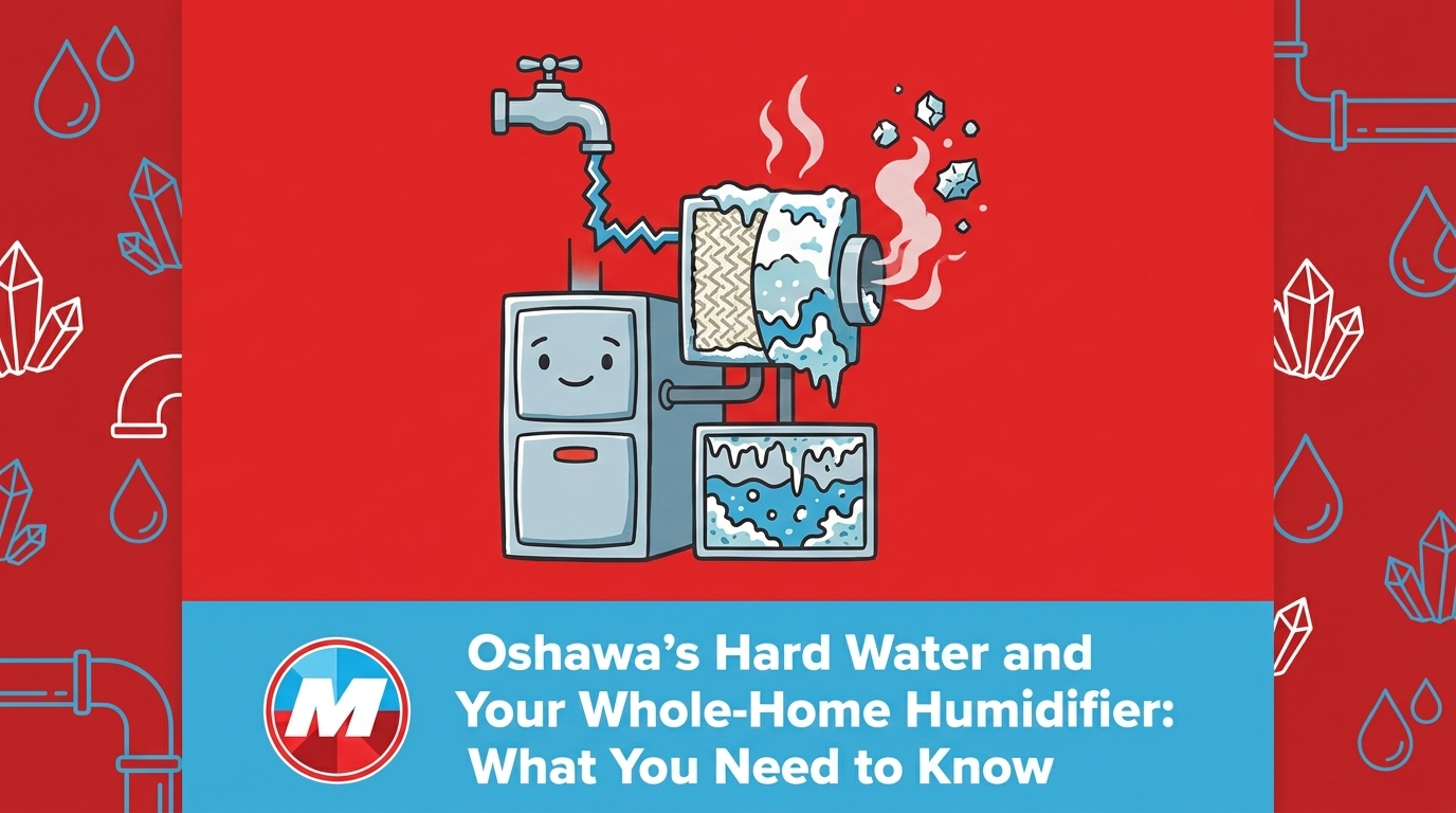 Oshawa's Hard Water and Your Whole-Home Humidifier: What You Need to Know