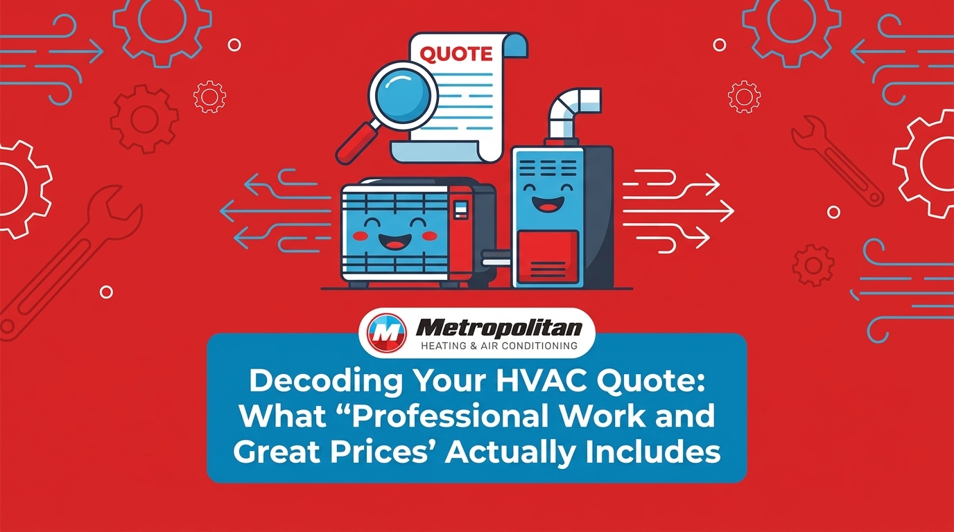 Decoding Your HVAC Quote: What 'Professional Work and Great Prices' Actually Includes