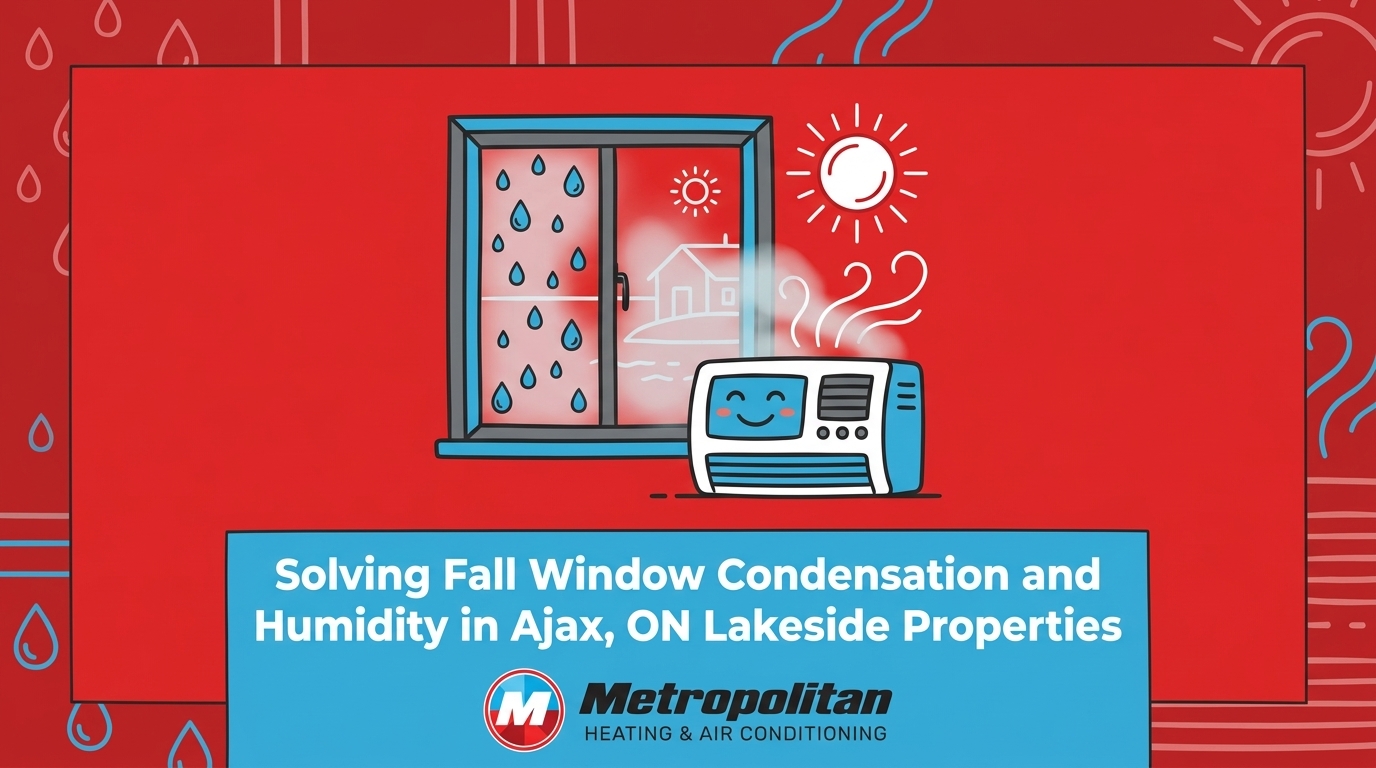 Solving Fall Window Condensation and Humidity in Ajax, ON Lakeside Properties — featured image