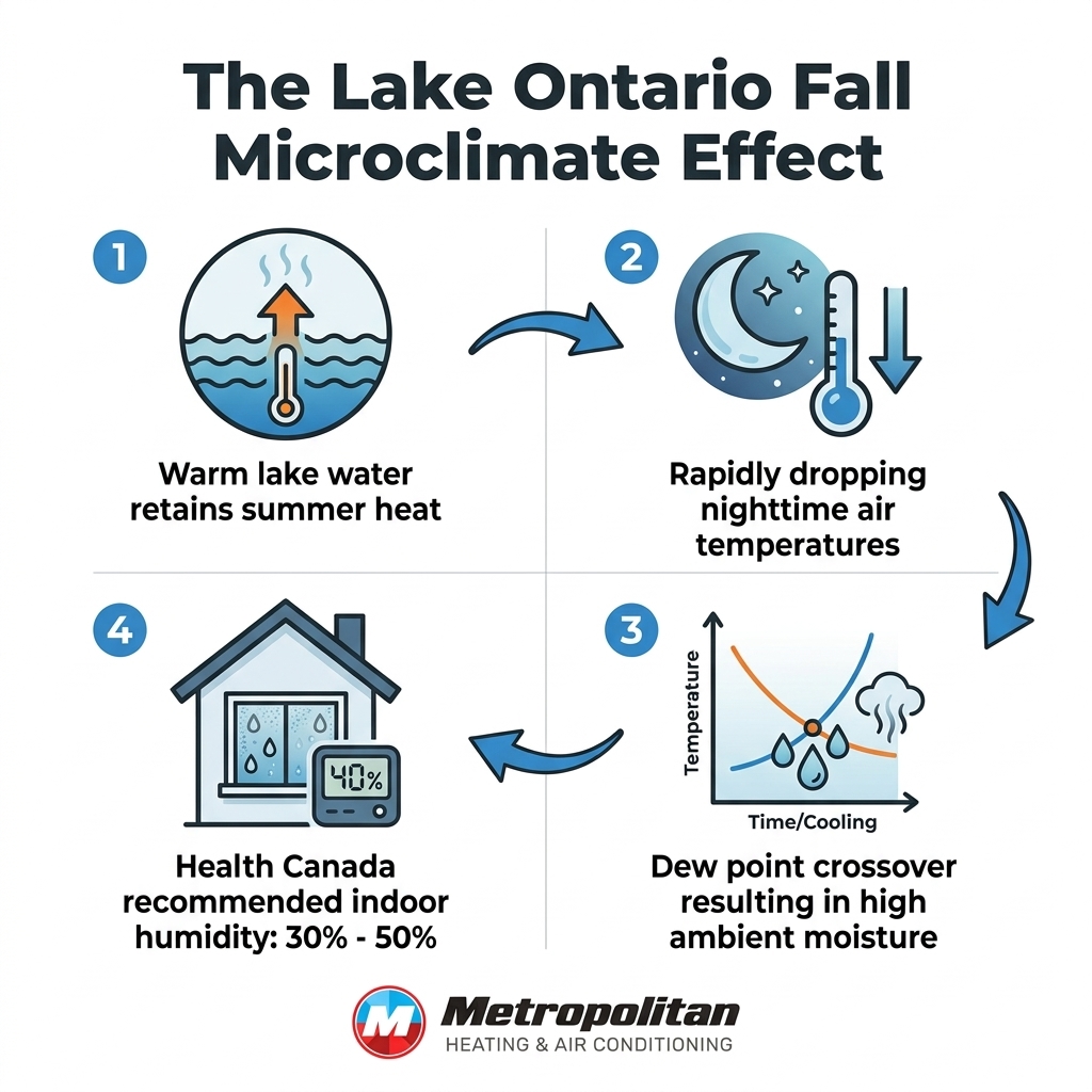 The Lake Ontario Fall Microclimate Effect