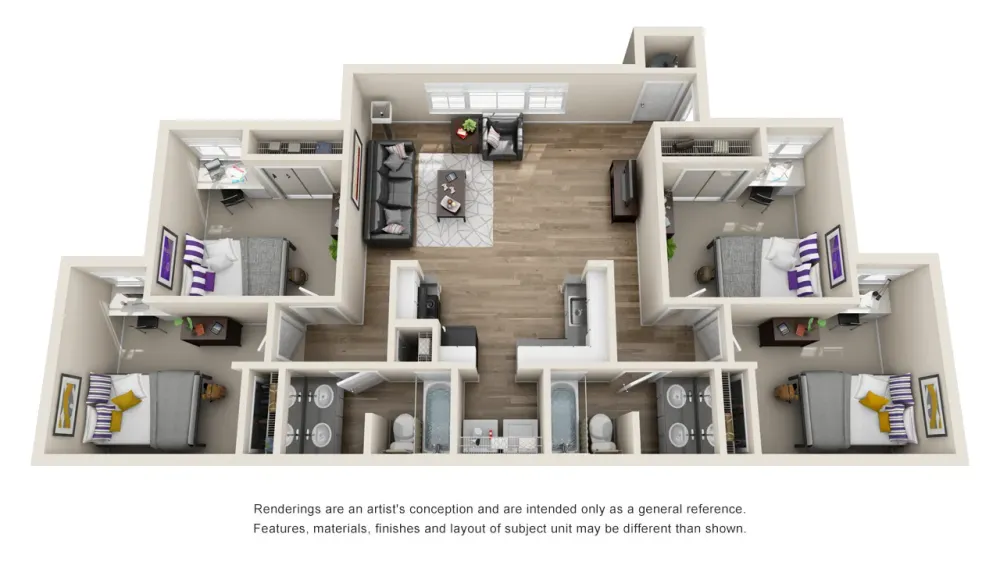 Bayou Floor plan