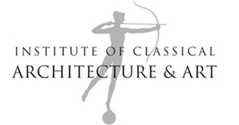 A logo featuring the silhouette of an archer poised to shoot an arrow, with the text 'Institute of Classical Architecture & Art'.