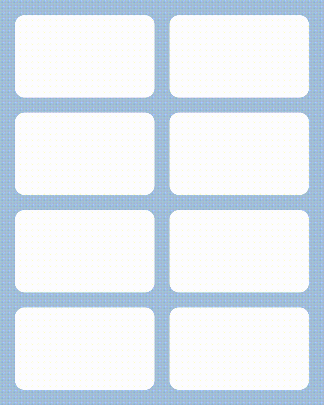 Présentation des différentes icônes animées de l'écran « Outils » de l'application Menssana, illustrant les diverses fonctionnalités et exercices de préparation mentale disponibles. — Branding et développement de l'application de préparation mentale Menssana — Design graphique par le studio Pryzma.