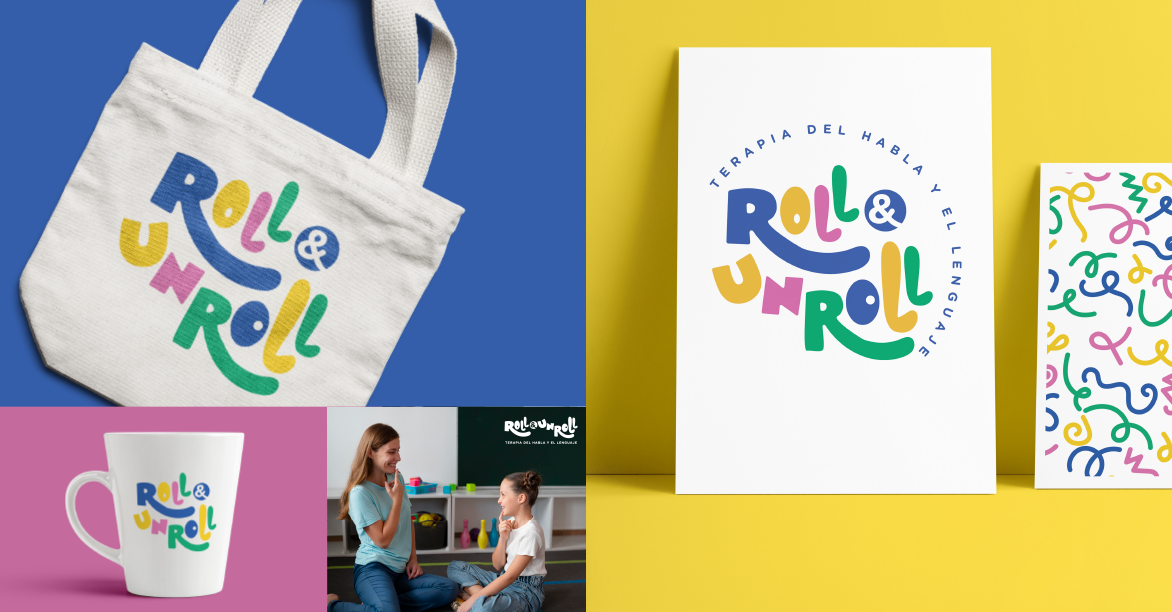 Roll & Unroll: A Warm, Empathetic Identity for a Therapy Practice