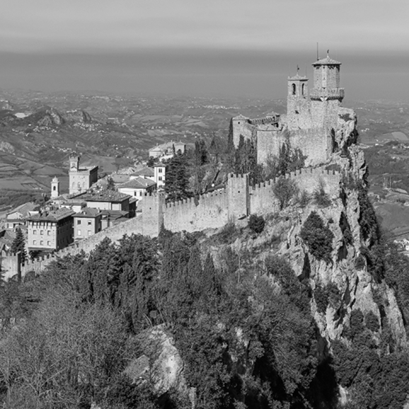 View of the city of San Marino