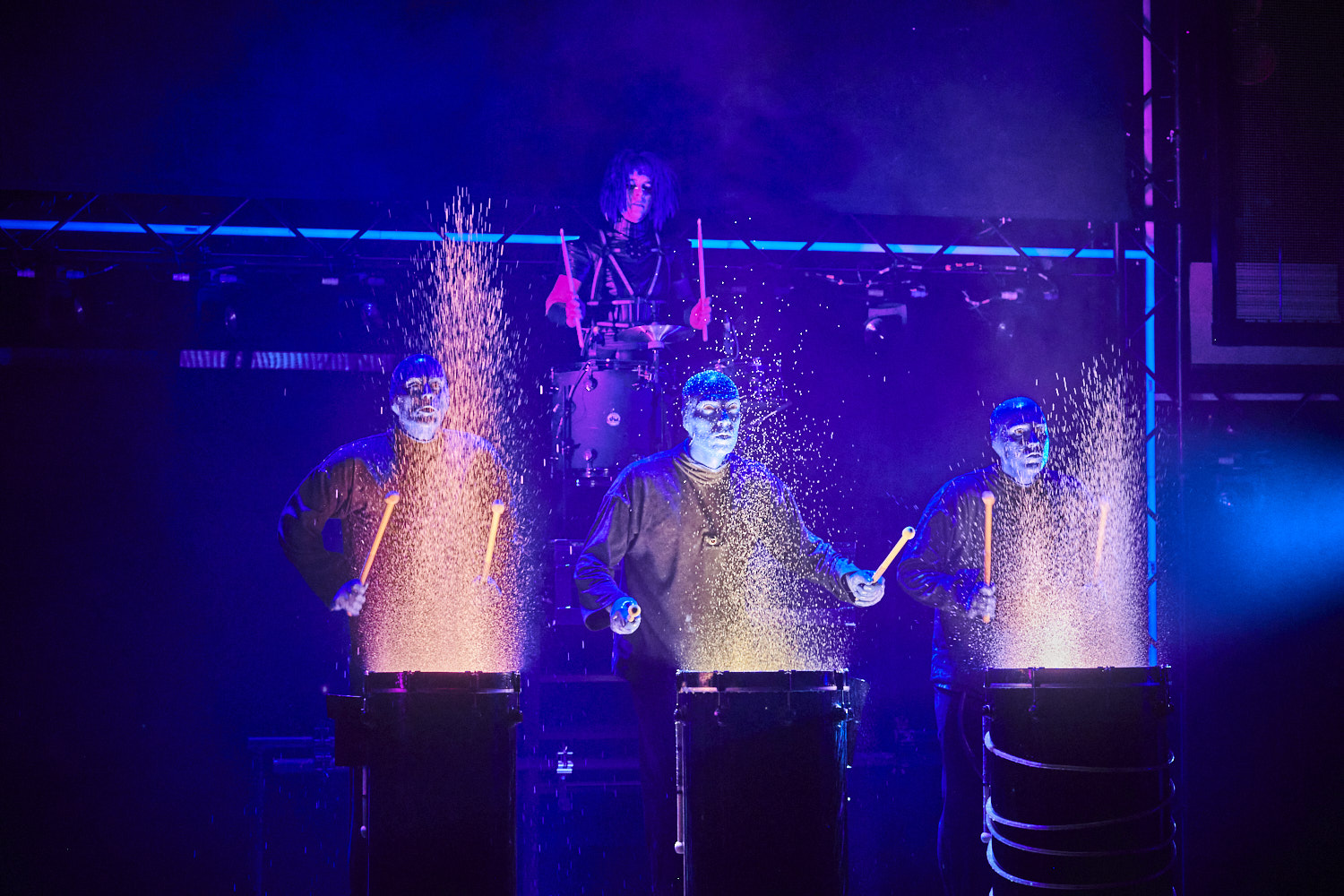 Blue Man Group Show Photo