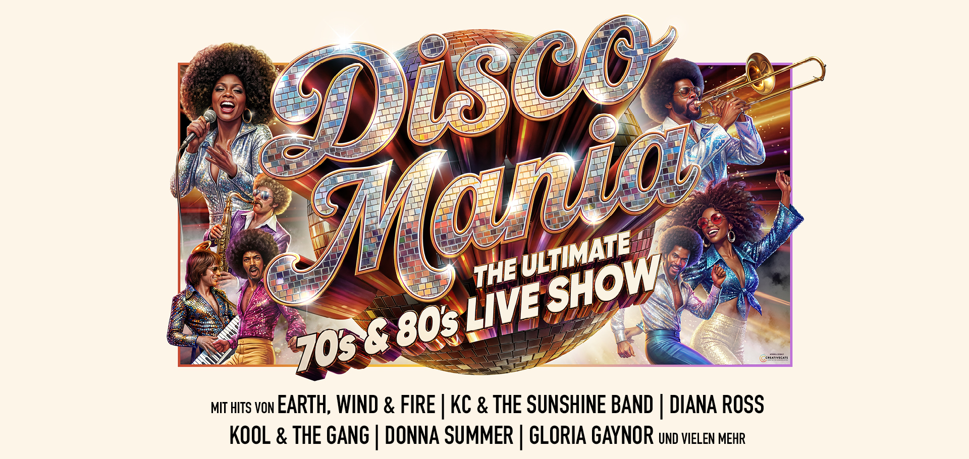 DISCO MANIA – DIE ULTIMATIVE LIVE-SHOW DER 70ER UND 80ER JAHRE