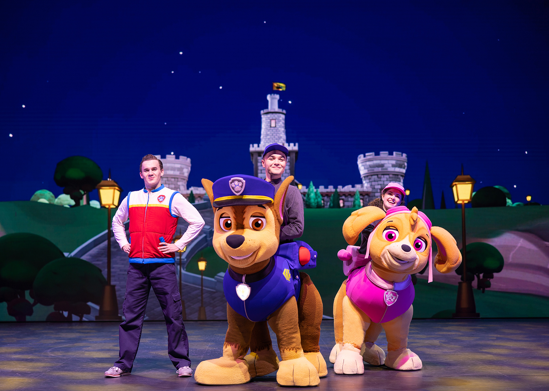PAW PATROL™ LIVE!  – „HELDEN IM EINSATZ“ Showfoto