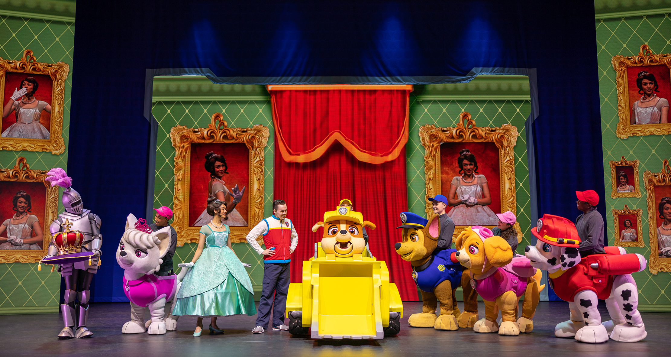 PAW PATROL™ LIVE!  – „HELDEN IM EINSATZ“ Showfoto