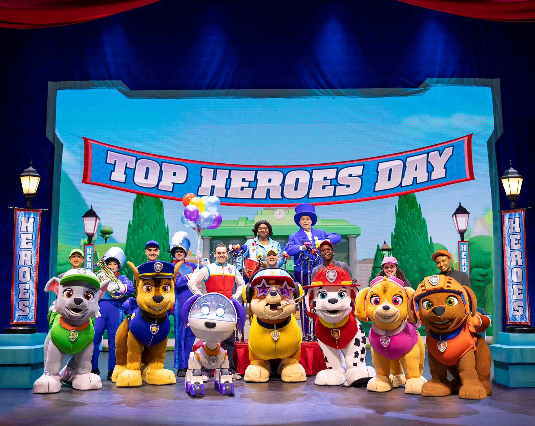PAW PATROL™ LIVE!  – „HELDEN IM EINSATZ“ Showfoto