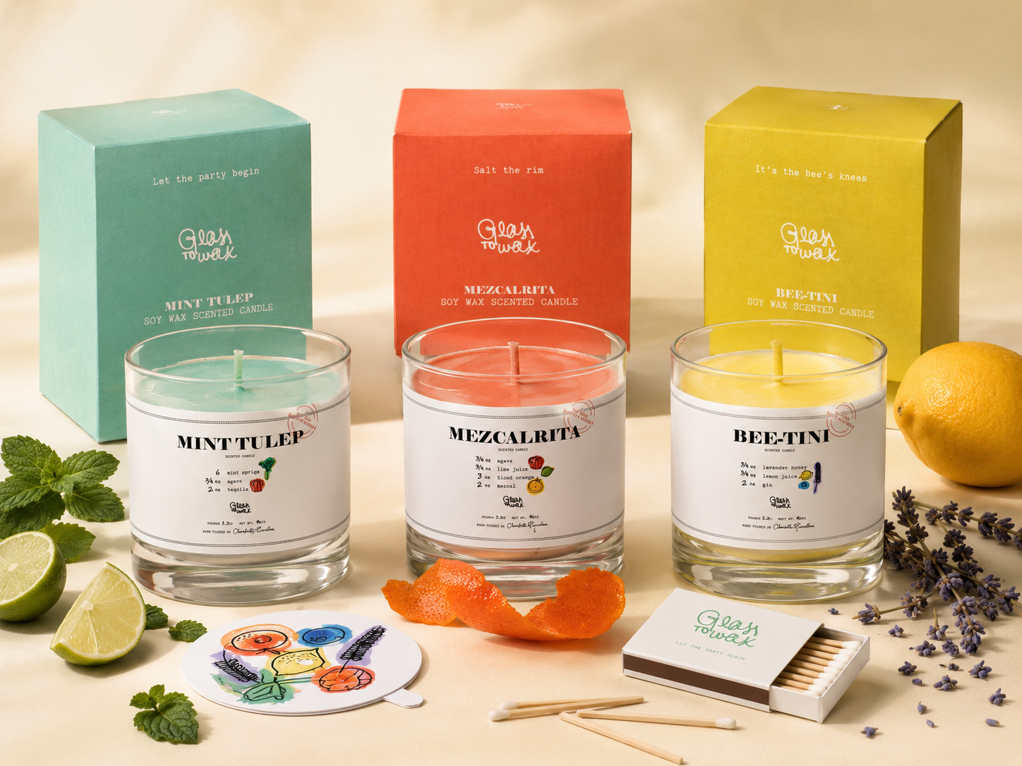 Glass to Wax campaign image 1