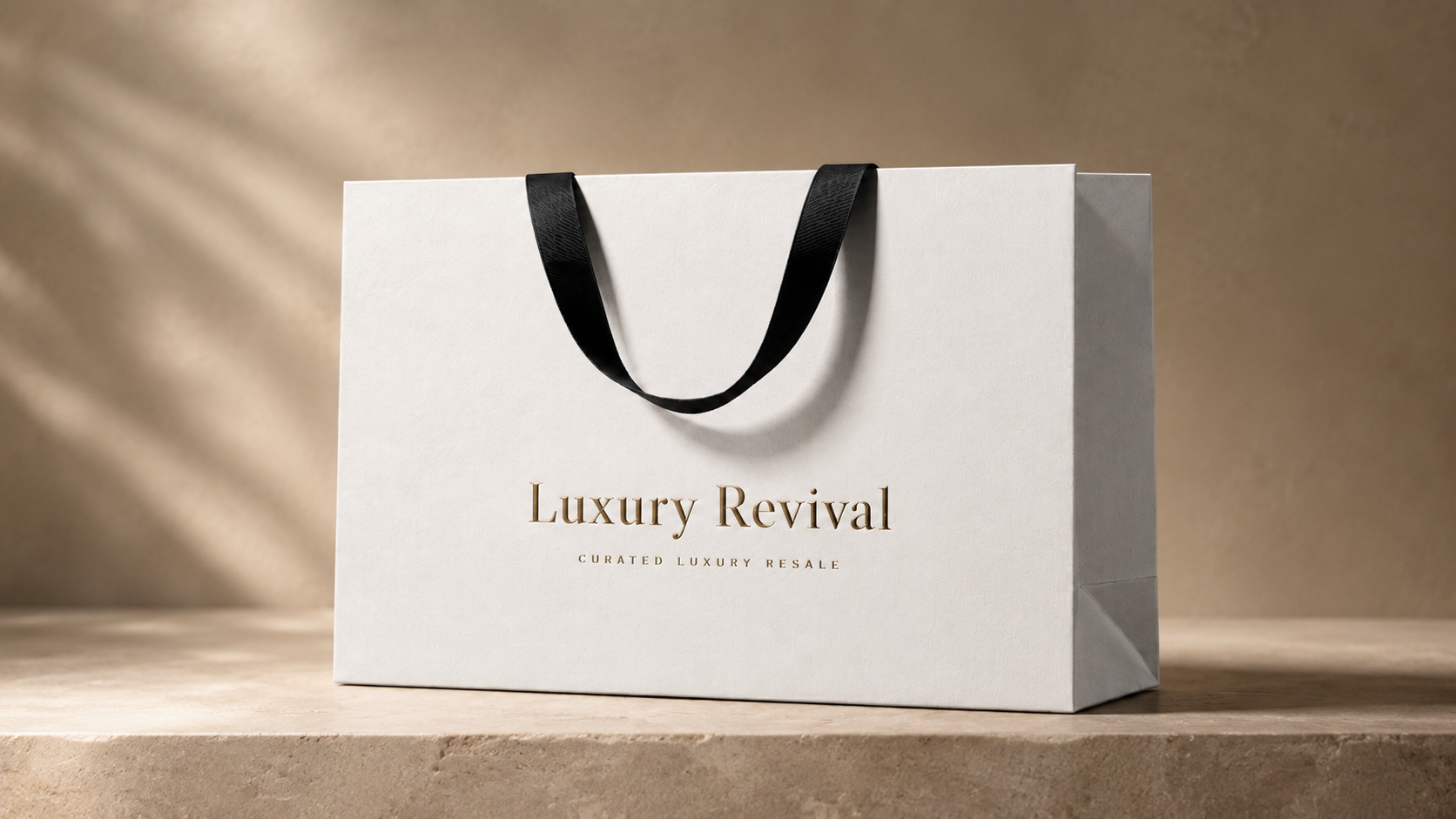 Luxury Revival shopping bag