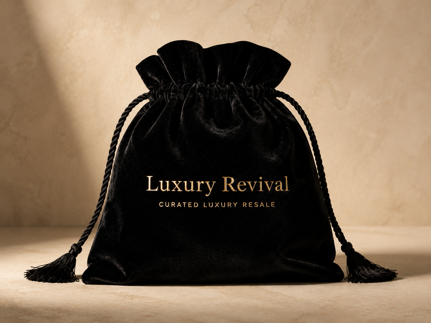 Luxury Revival dust bag