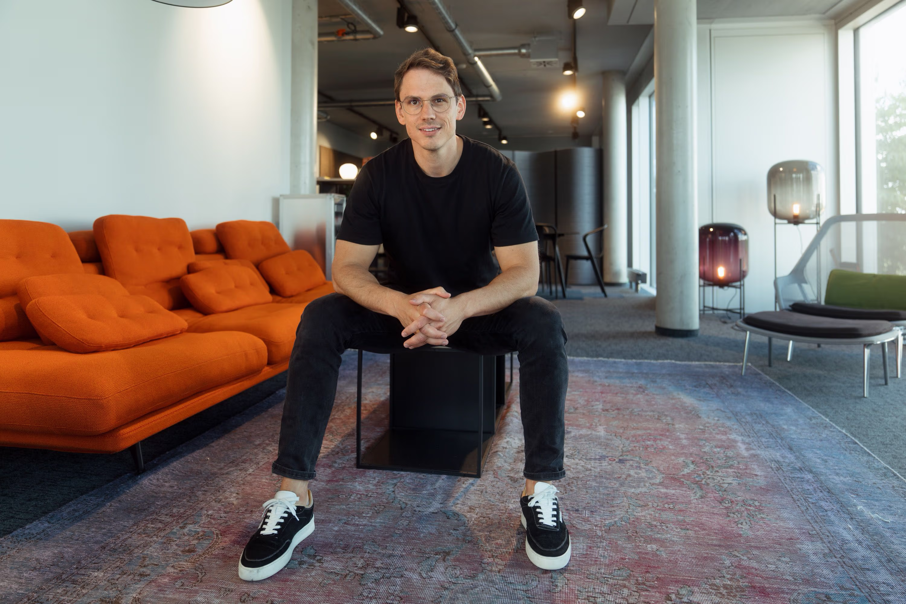 Christian im Getsafe Büro