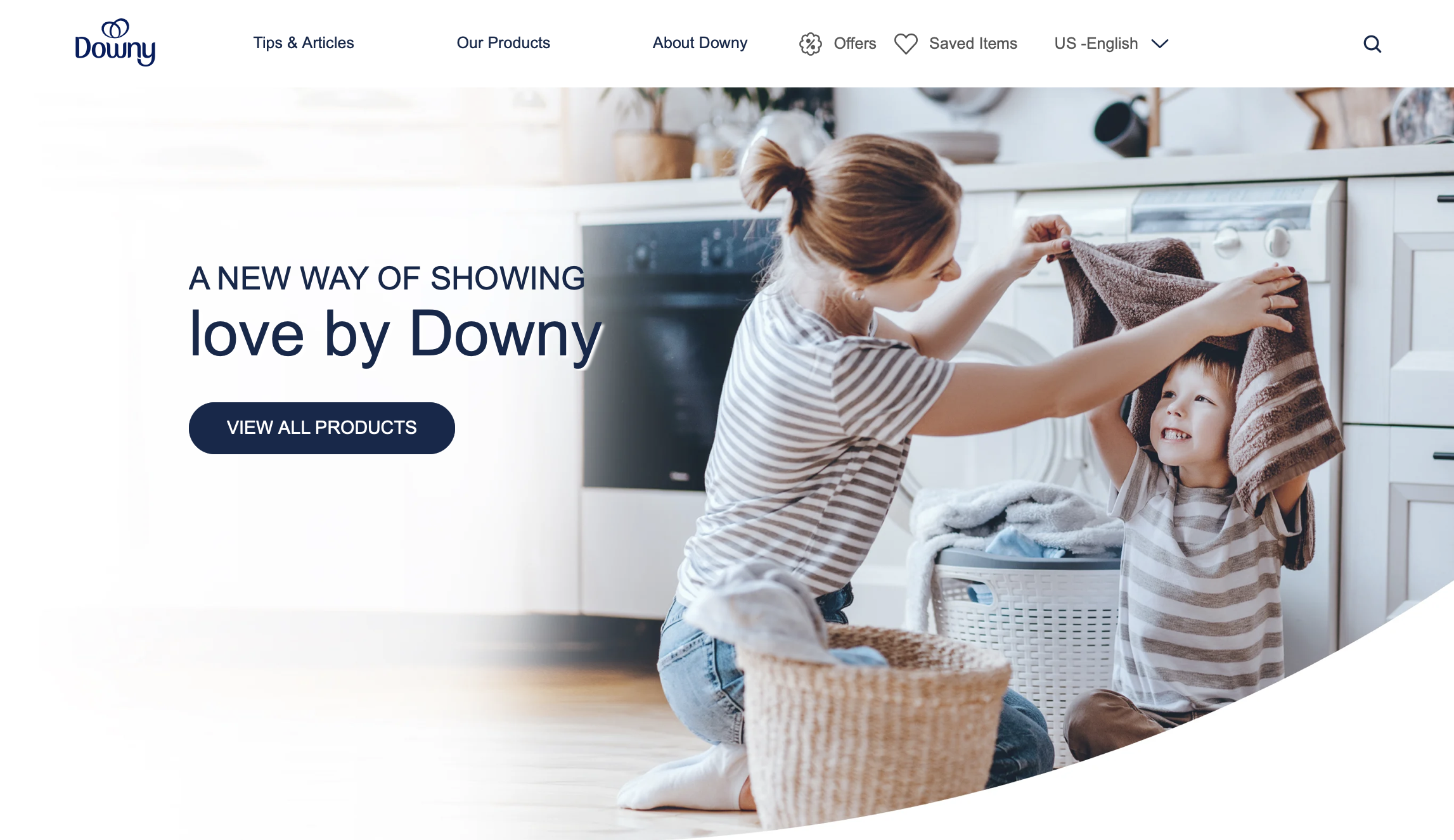 downy website screengrab