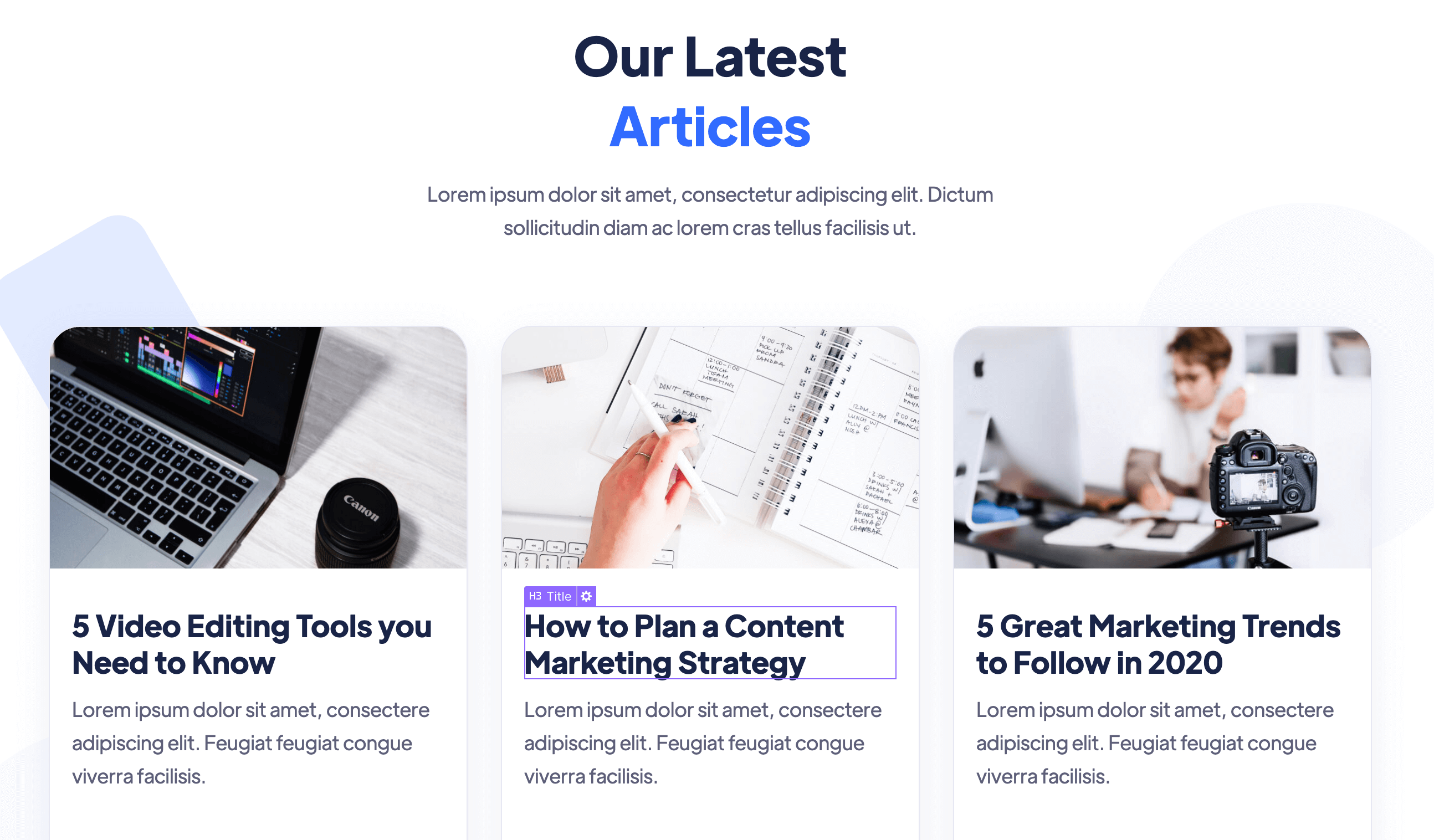 CMS Items - Evently Webflow Template