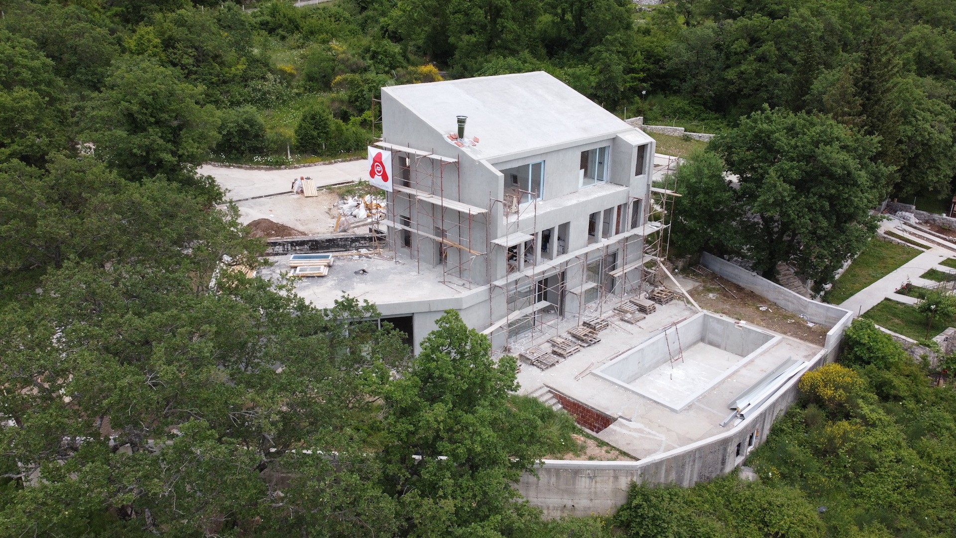 Renovation works of a private villa in Budva | Adriatic Point