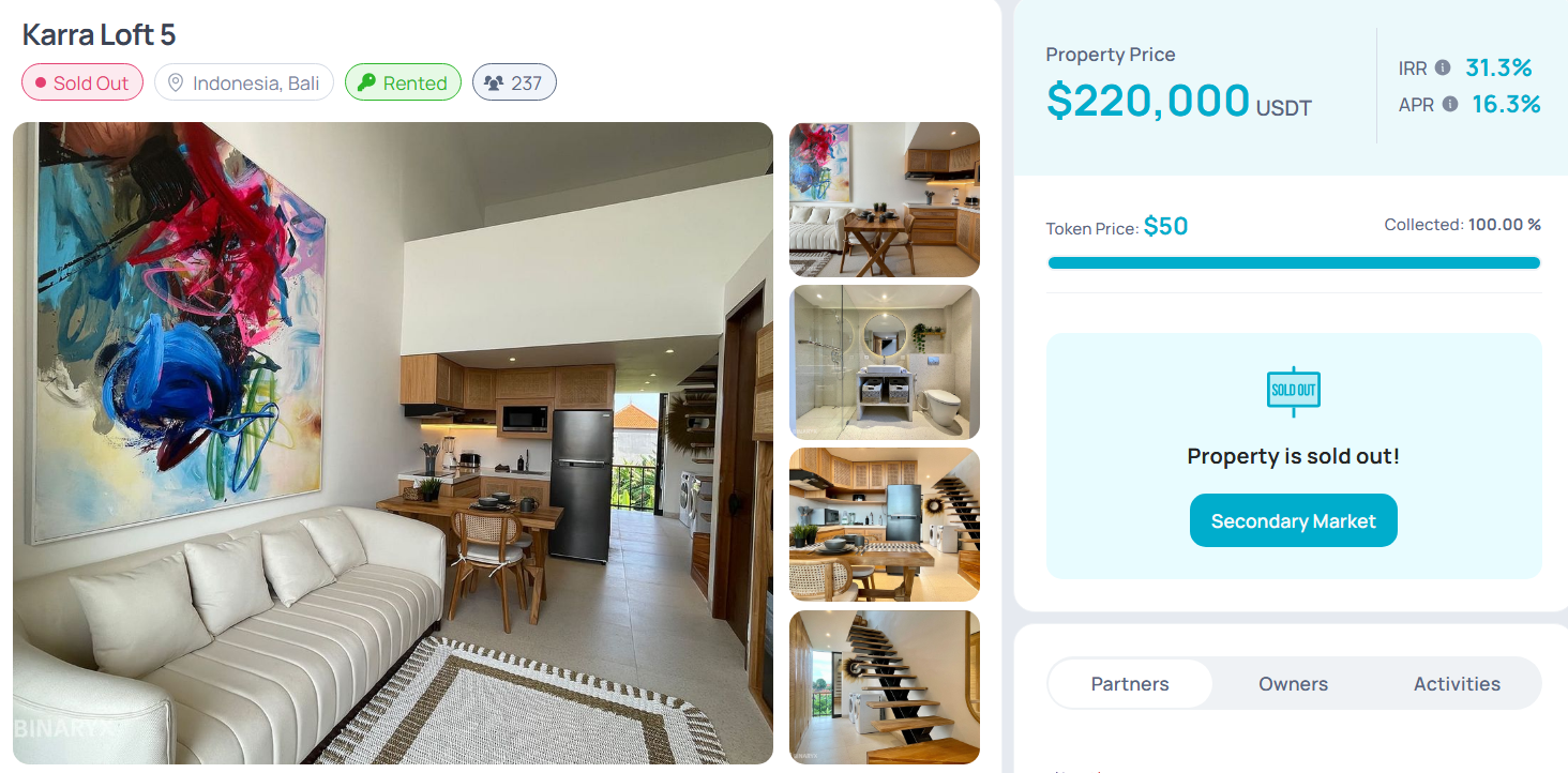 Karra Loft 5 on Binaryx