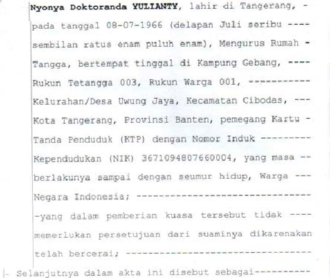 Perjanjian Sewa Menyewa