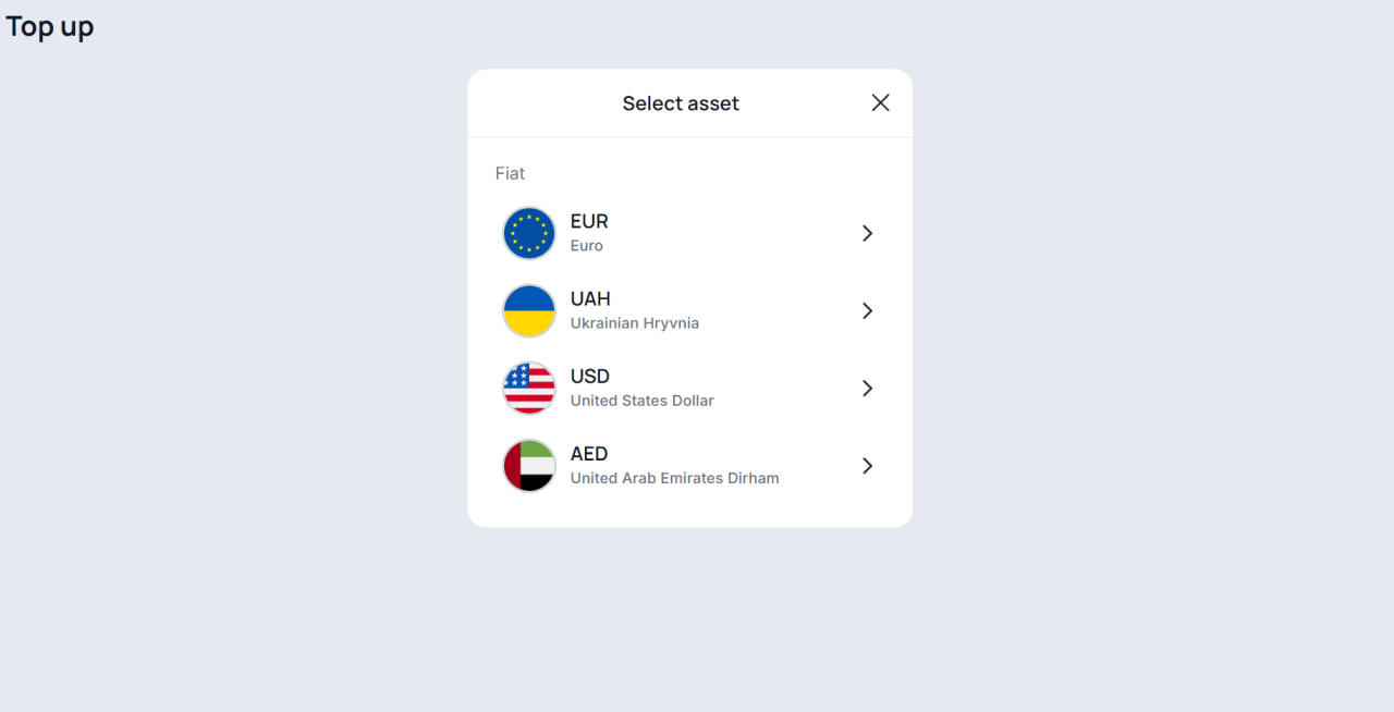 Step 3: Select Your Currency