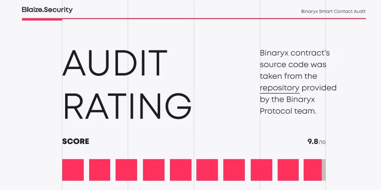 Binaryx audit