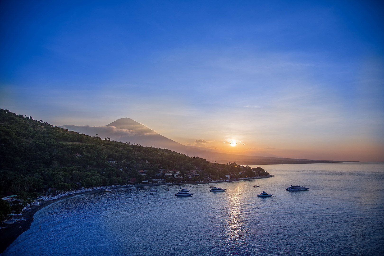 Amed coastline