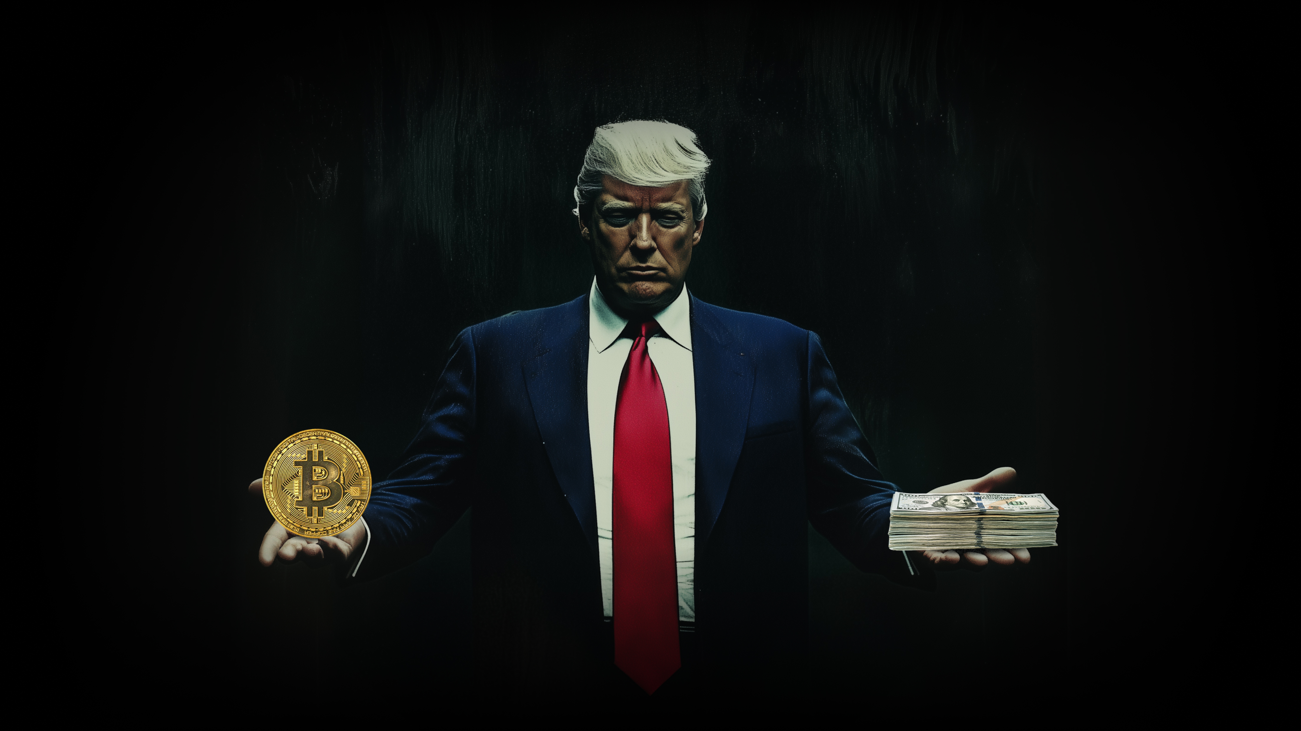 trump btc or dollar
