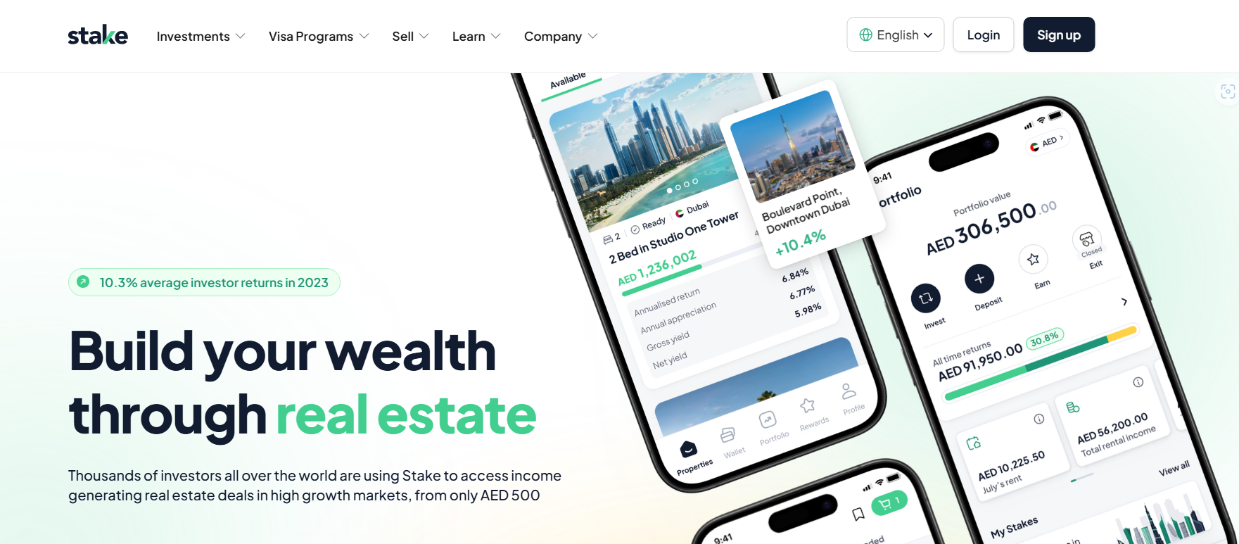 GetStake: Best for Dubai Real Estate Investing