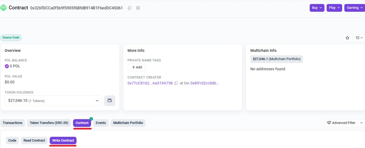how to collect rent trough smart contract step 2