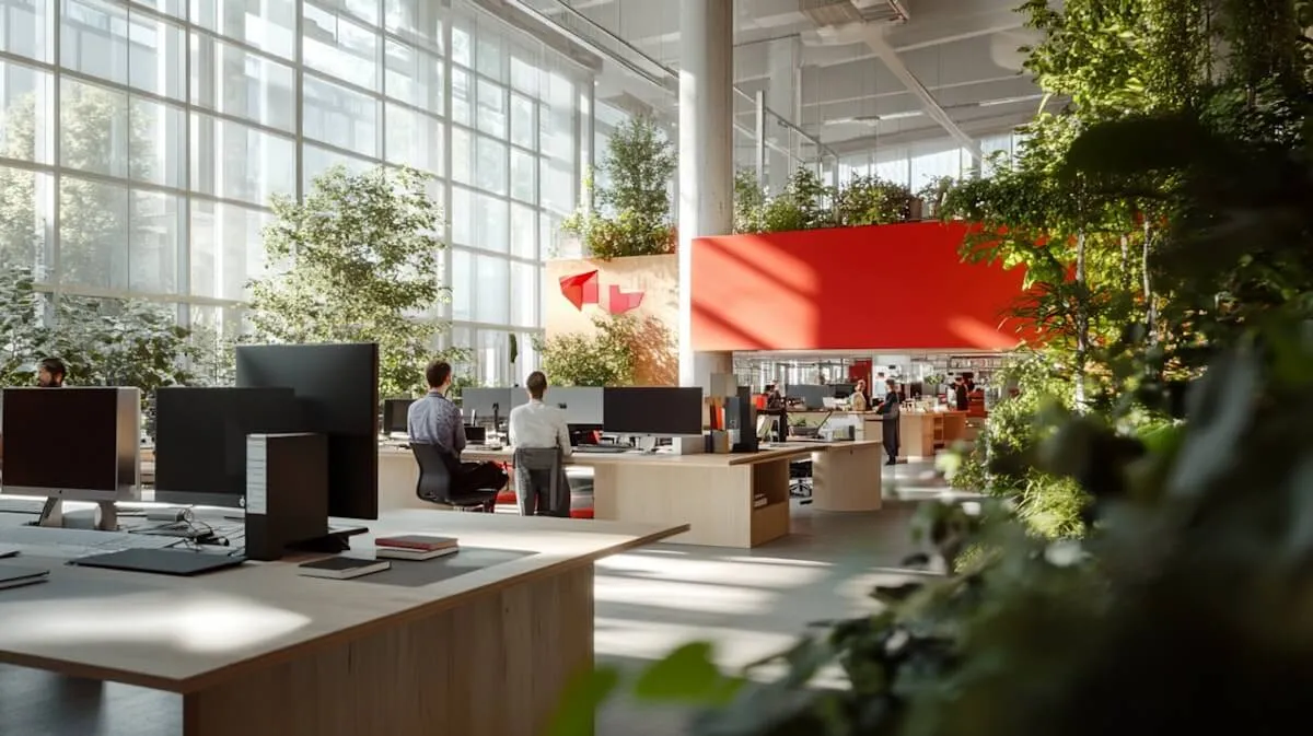 Modern Open-Plan Office 