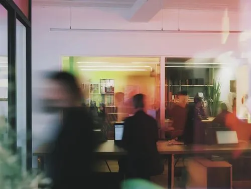 Modern Office Environment 