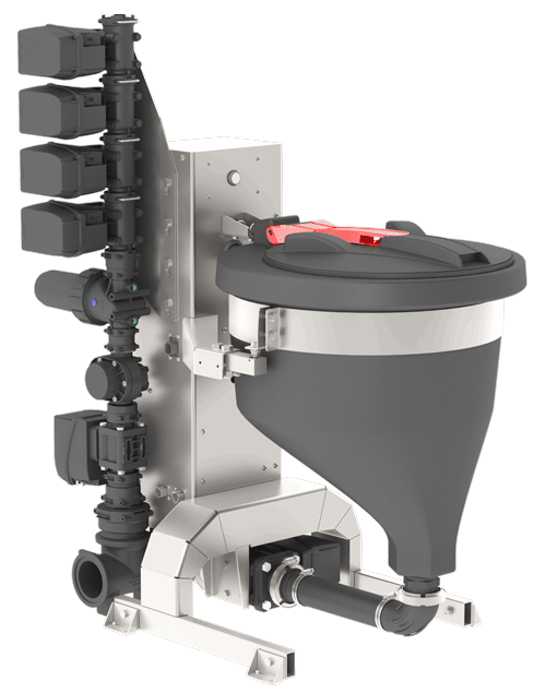 Mixmate Fusion inductor with bulk/tote inputs