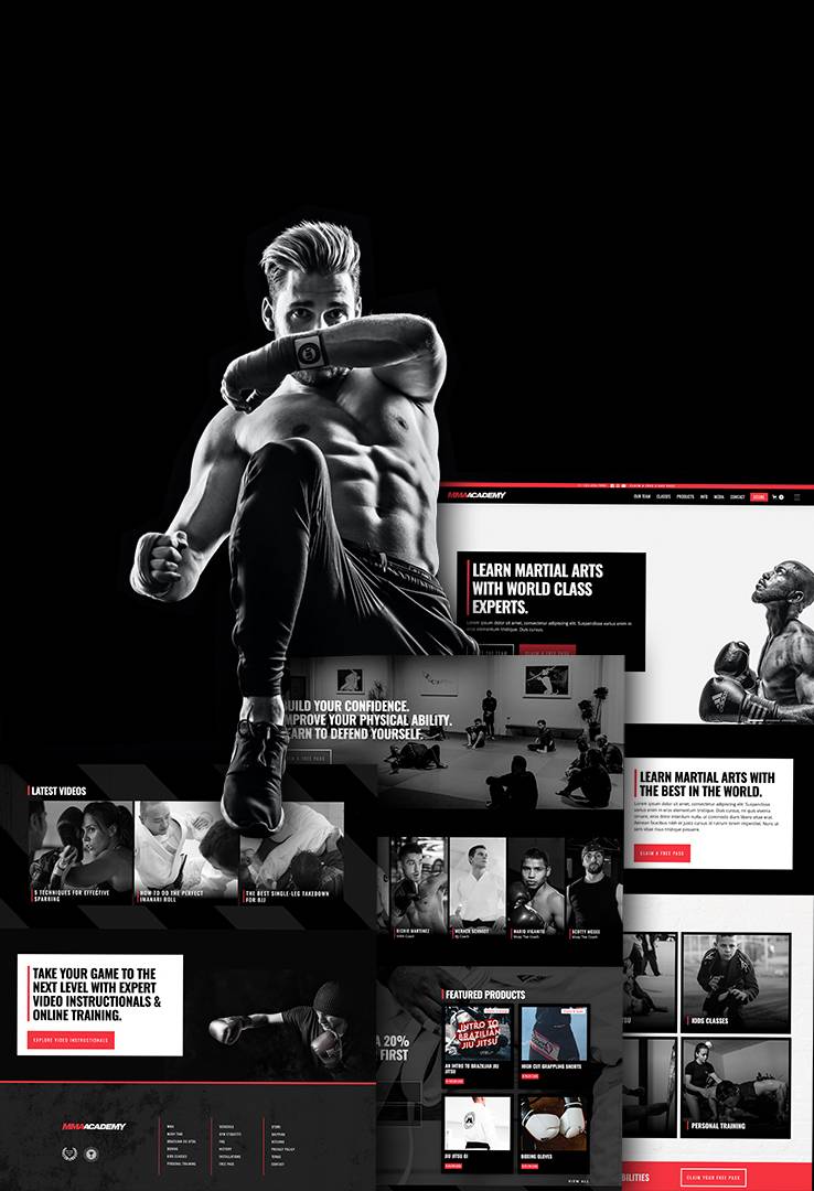 Kickboxer Site Screenshots