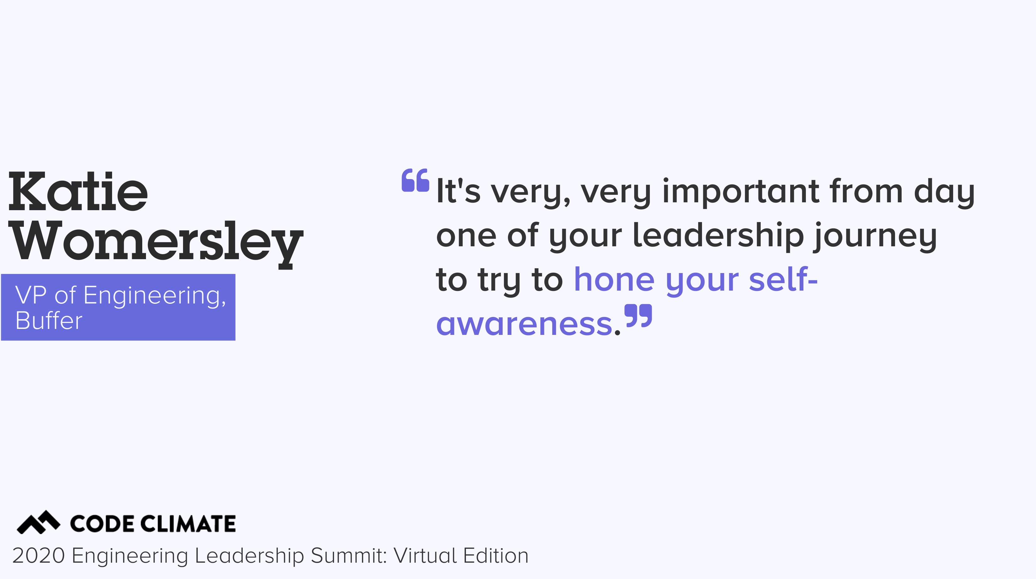 katie womersley leadership quote