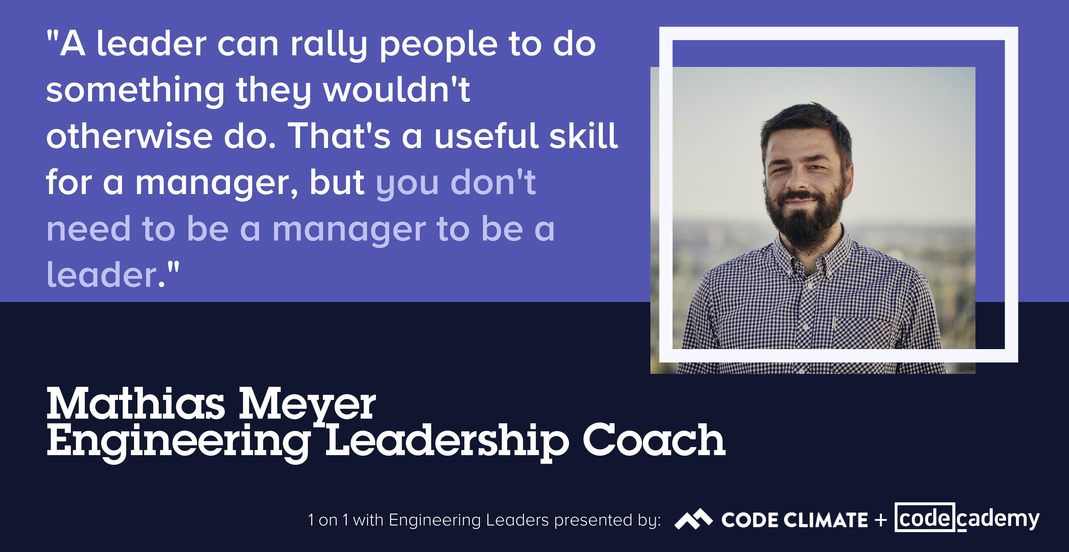 mathias meyer quote and headshot