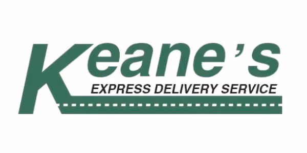 Keanes Express Delivery Service Logo