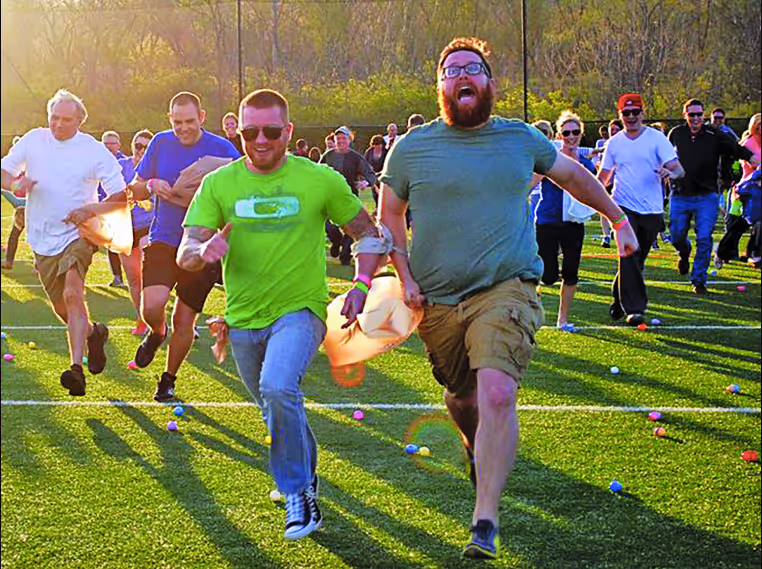 fundraising ideas - Participants Take Off for RND Treasure Hunt