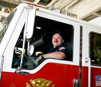 Red Nose Day firefighter