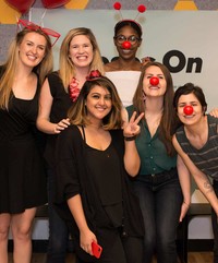 Red Nose Day office fundraiser