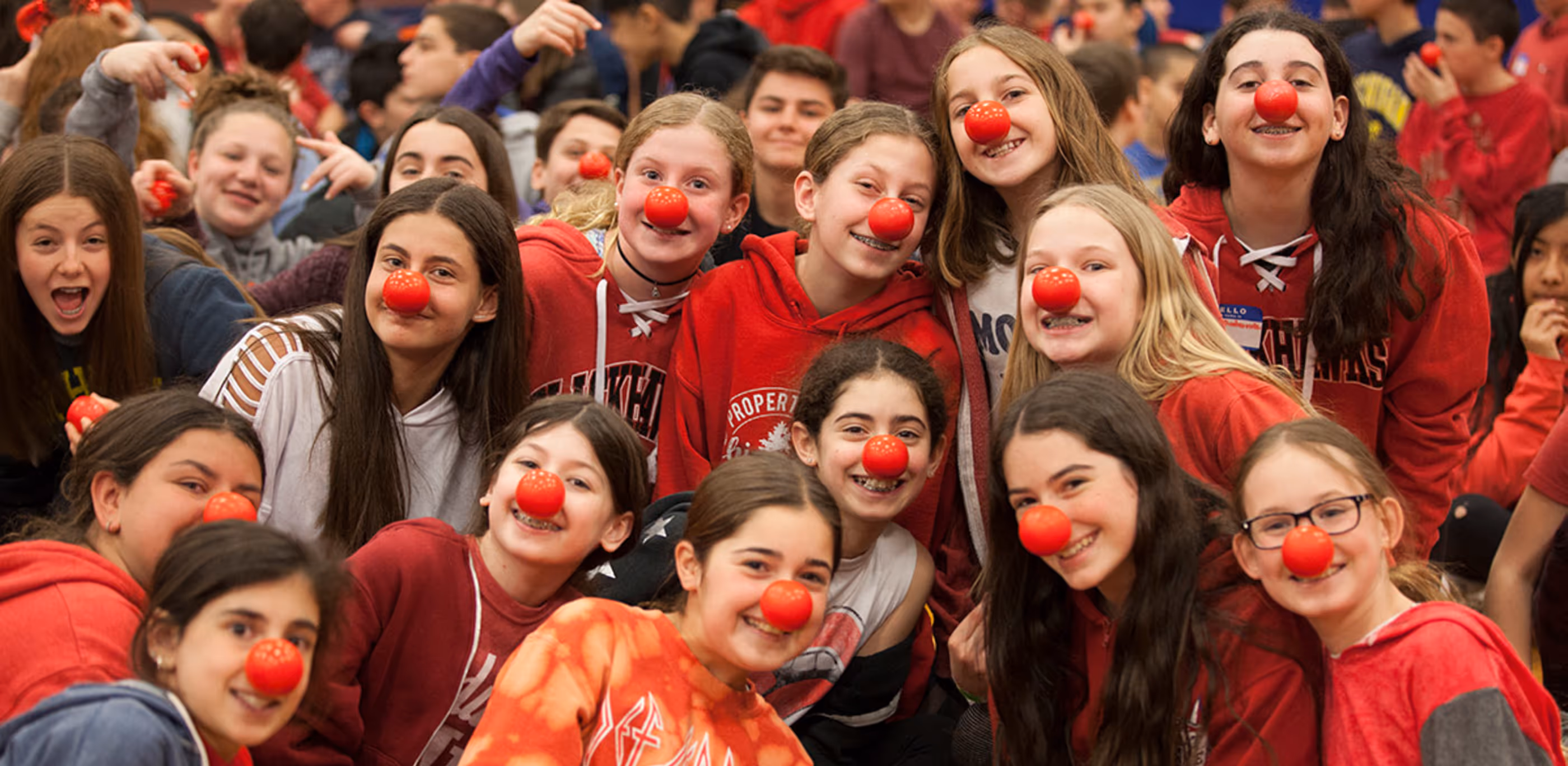 This Teacher Brings Team Building Activities For Middle School & Red Nose Day