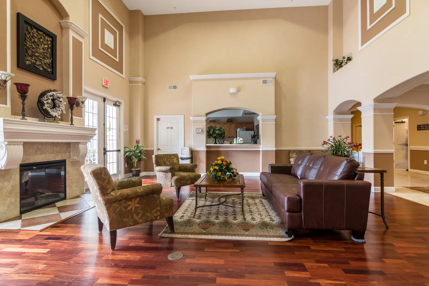 sitting area