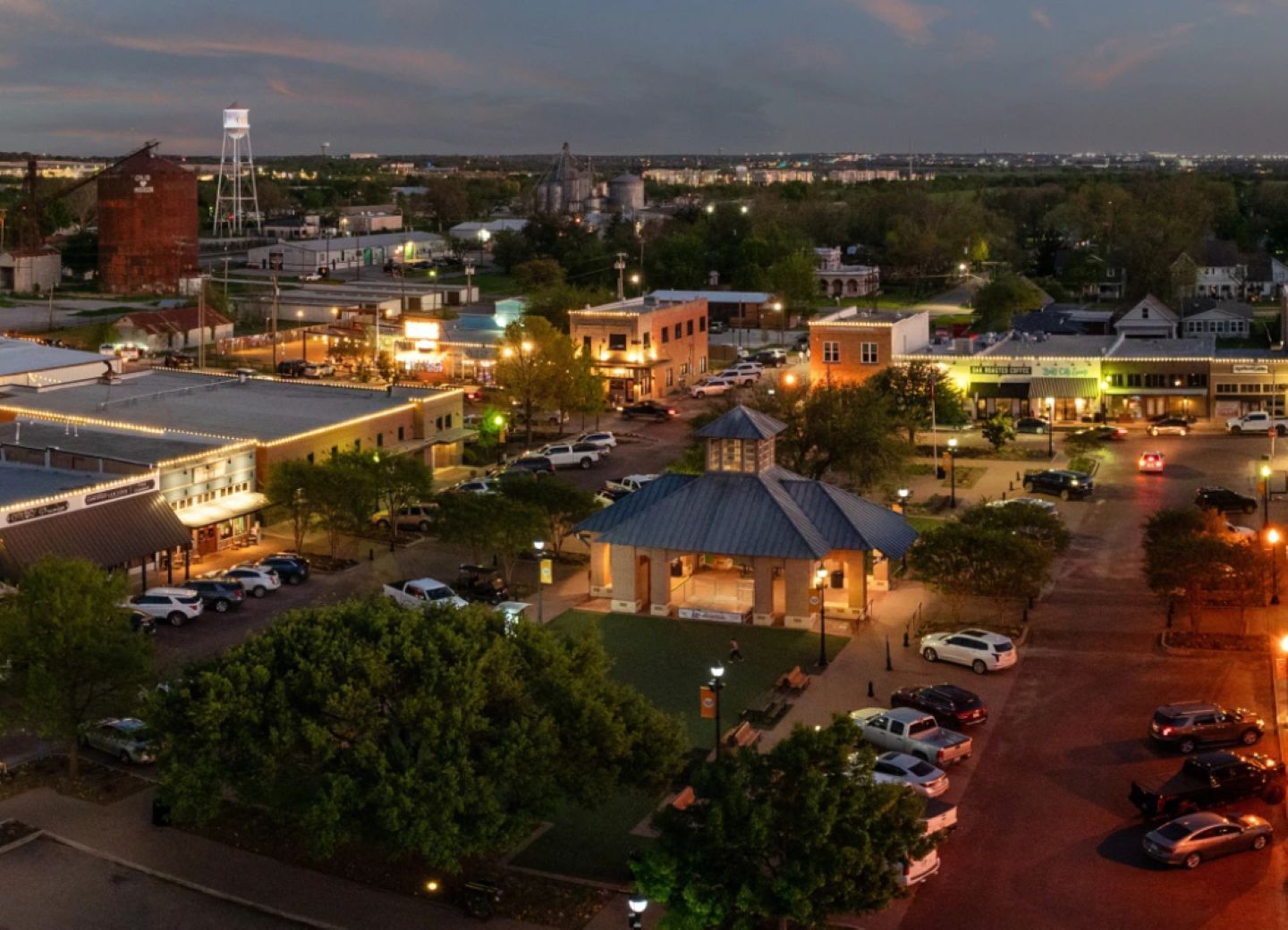 Historic downtown Celina, Texas