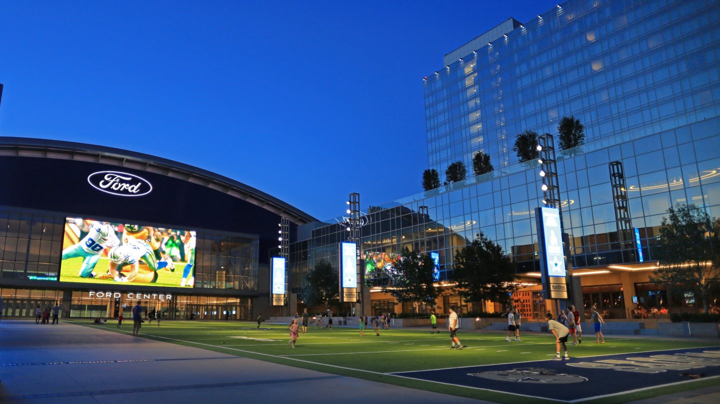 A recognizable Frisco, Texas landmark