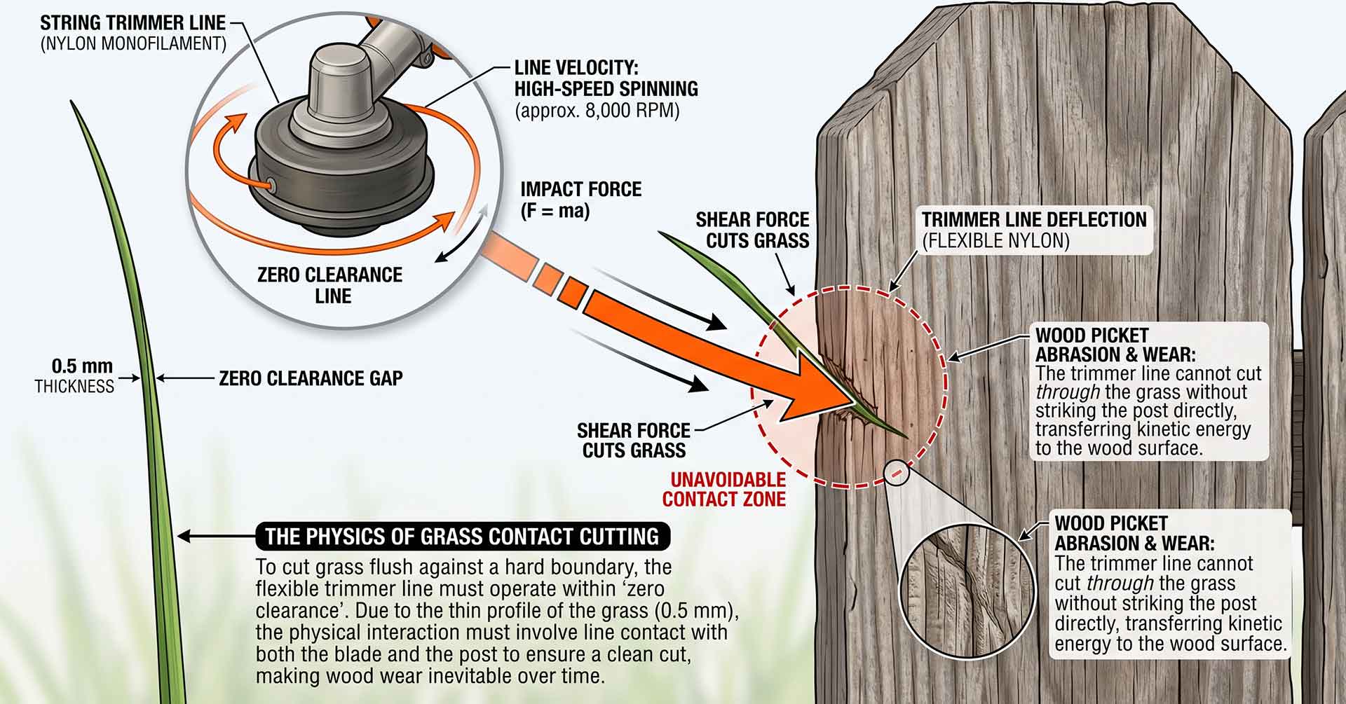 The 0.5 mm Problem: Understanding Normal Wear & Tear in Routine Lawn Maintenance