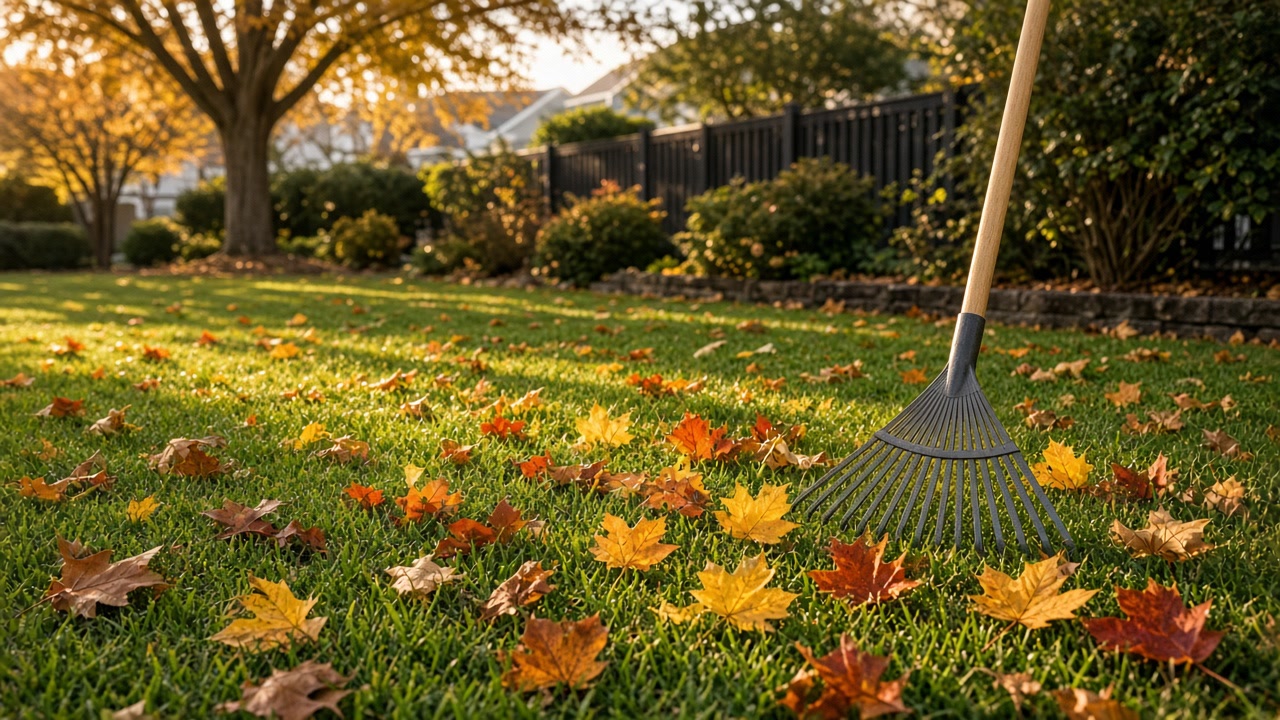Should You Bag Every Fall Leaf on Bermuda Lawns in DFW?