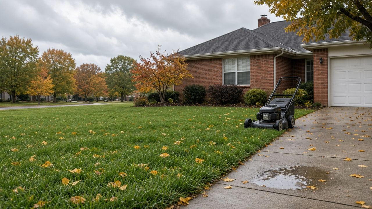 Is It Bad to Mow Wet Grass After Fall Rain in North Texas?